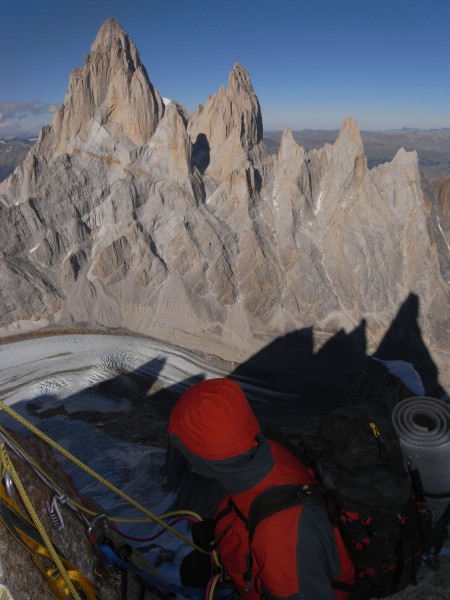 Fitz Roy seen from Cerro Torre.