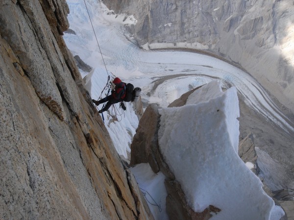 Start of the head wall.