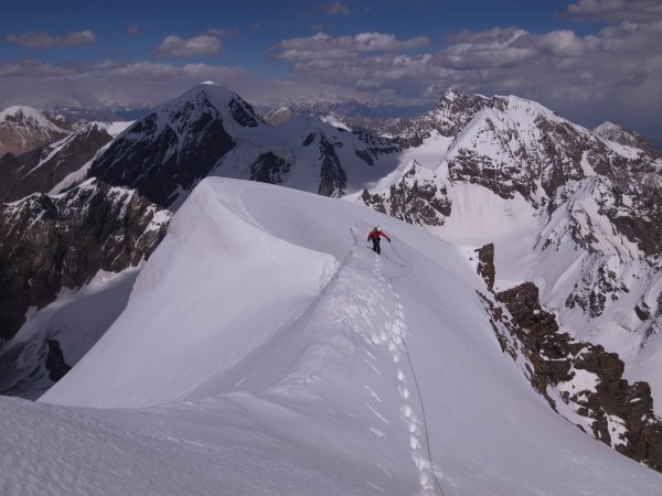 Summit ridge.