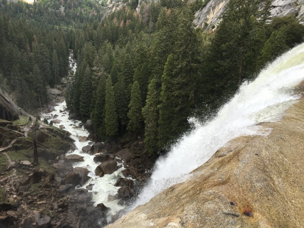 Top of Vernal Falls