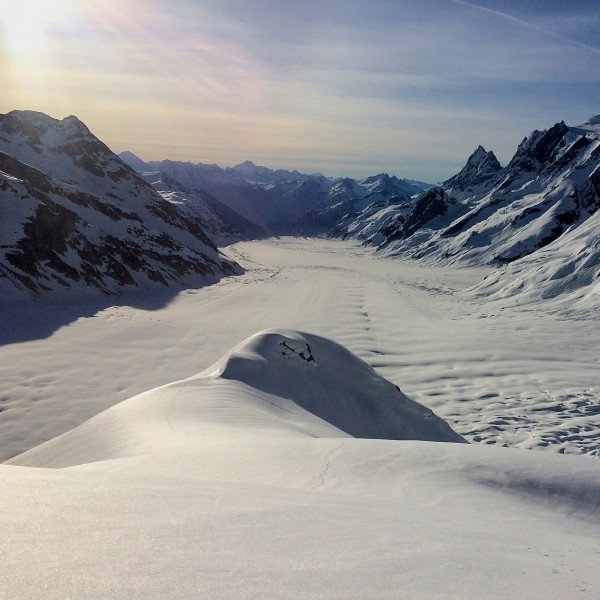 5.0 400 or so metres above the valley floor waiting for the sun to ris...