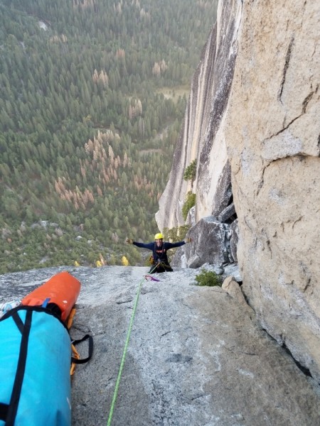 Me finishing the jug on the 10th pitch.