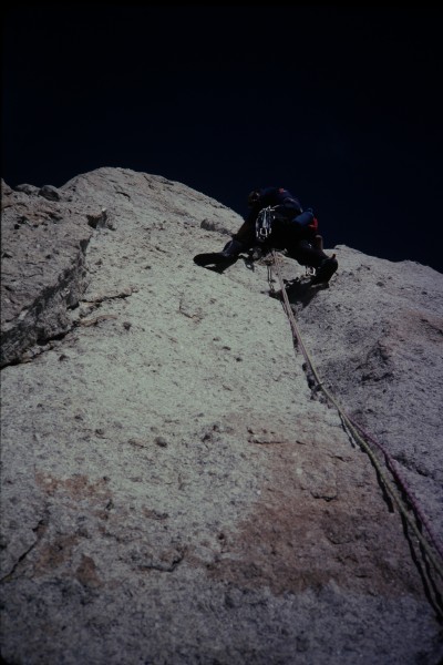 John enjoying a little fun in the sun crack action.