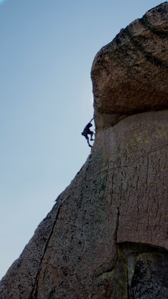 Arrowhead on Crocodile Dome. Short but exhilarating and "thoughtful" 5...