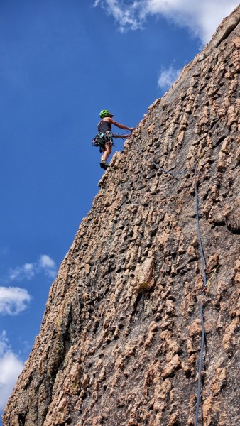 Bets on Crossing the Milky Way.  Awesome knob/plate climbing!