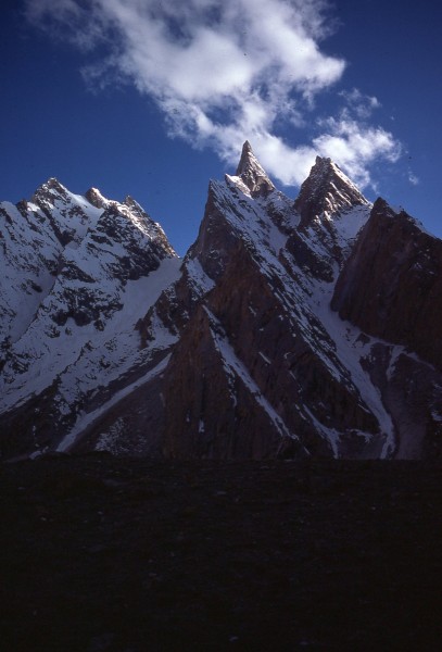 Lobsang Spire from Mustagh Meadows