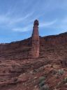 Rasta Wall, River Tower, Fisher Towers.  November 2017. - Click for details