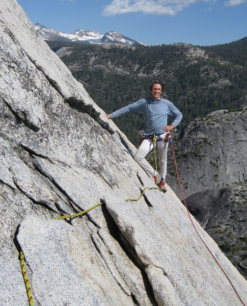 starting Snake Dike p2 &#40;from the 60m belay point&#41;