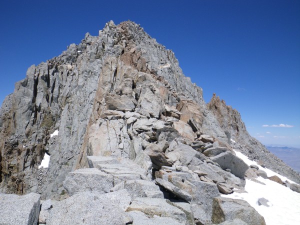 Yellow Brick Road &#40;third class, SW Ridge&#41; on Mt. Gayley &#40;13510'&#41;