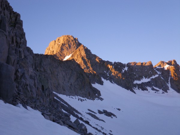 Mt. Sill alpenglow