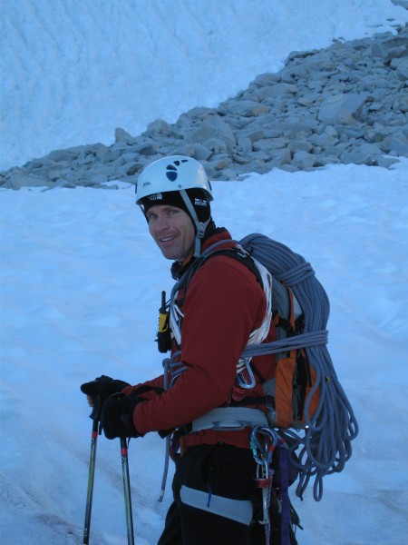 On the approach to Bear Creek Spire, in the Eastern Sierra, CA