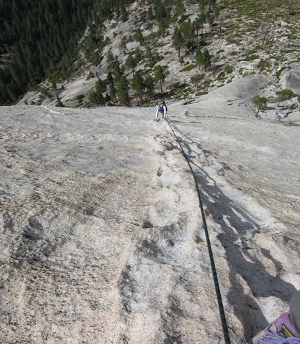 Posing for a photo on pitch 3