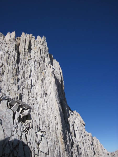 N Arete on Bear Creek Spire - 9/10/10