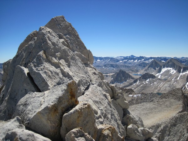 Bear Creek Spire summit "block" - 9/10/10