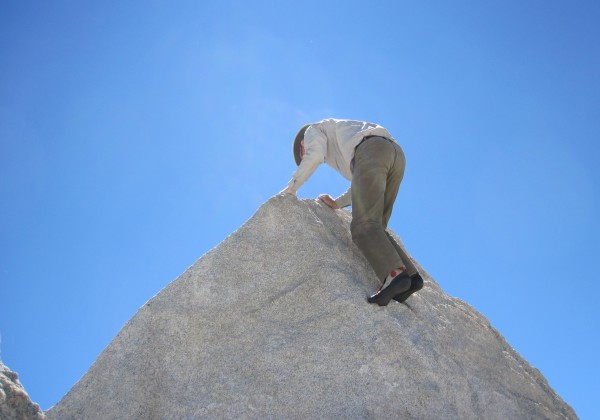 Bear Creek Spire summit moves - 9/10/10