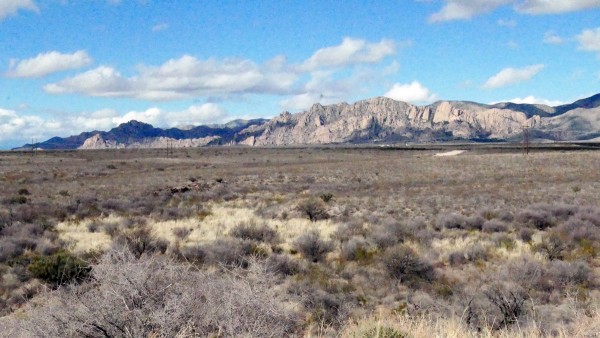 view along the Westside of Cochise Stronghold