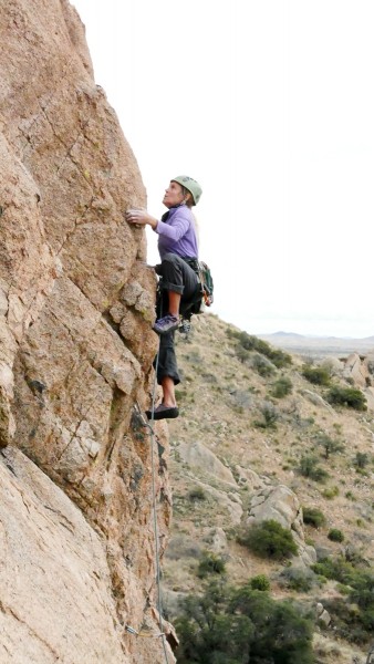 Linda at the crux of Hear the Sirens, 5.8