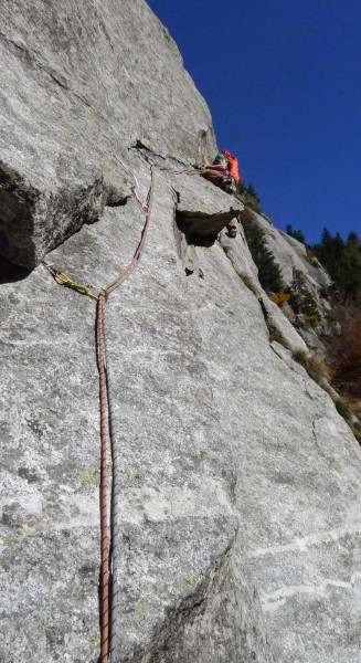 Jakob cruising on pitch 4