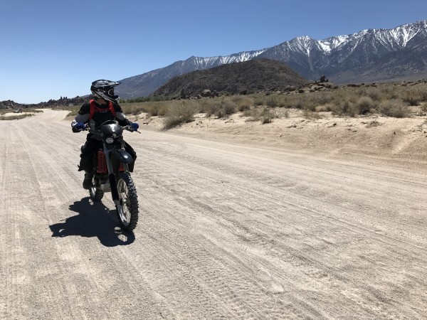 I wonder if we can reach Upper Boyscout lake on dirtbike....rangers wo...