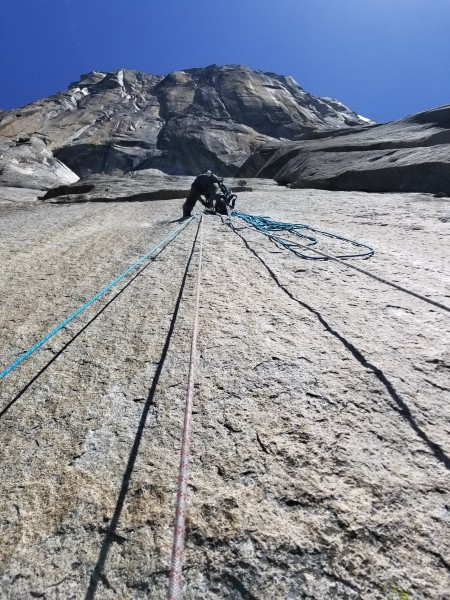 Brett's a hero, and the climbing hasn't even begun.