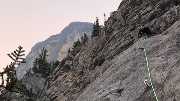 8. sport clipping at the phantom bluffs: nice, 5.10a, 25m; 18.08.2018