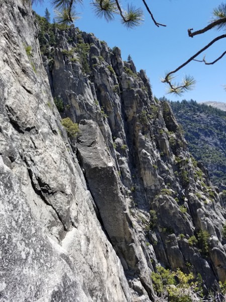 Looking over towards Arrowhead Arette. Note that photo was taken at an...