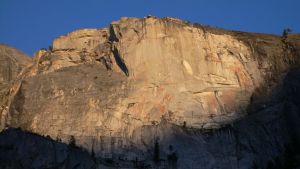 Porcelain Wall - When Hell Was in Session A5 5.9 - Yosemite Valley, California USA. Click to Enlarge