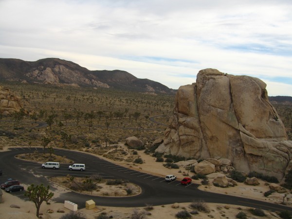 Intersection Rock as seen from the Toe Jam