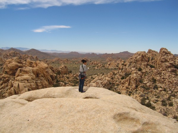 Noe scopes out the descent