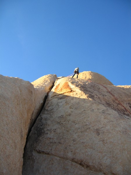 Rapping the second pitch of Mike's Books &#40;it's the crack on the left&#41;