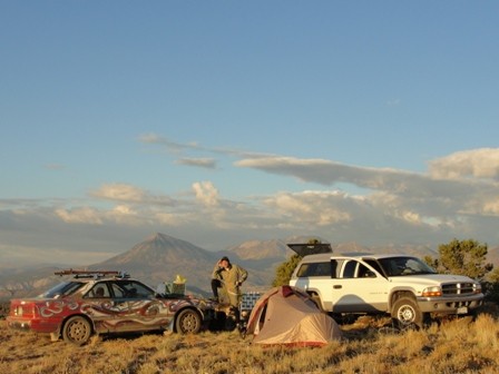 Back at camp &#40;free BLM campsite, just outside of the Black&#41;.