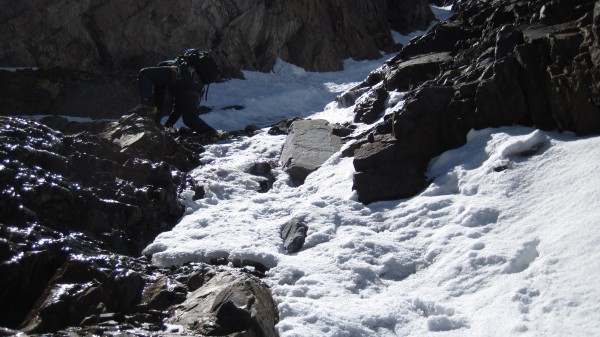 Of course, it was even warmer in the sun in the upper gully. &#40;June...