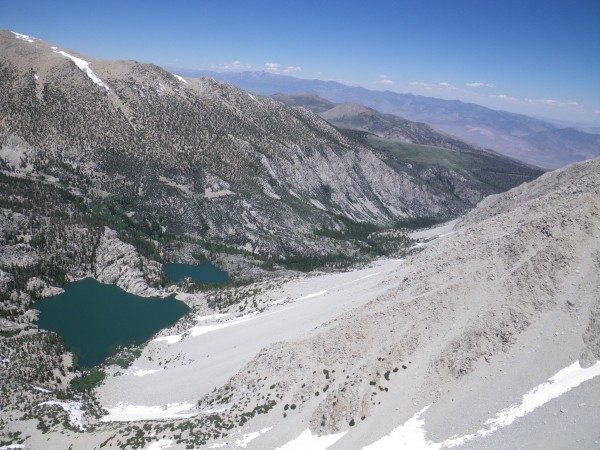 View down-canyon