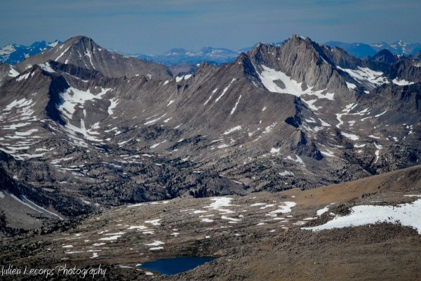 Looking west towards Bear Creek Spire and...???