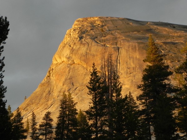 Lembert dome at sunset