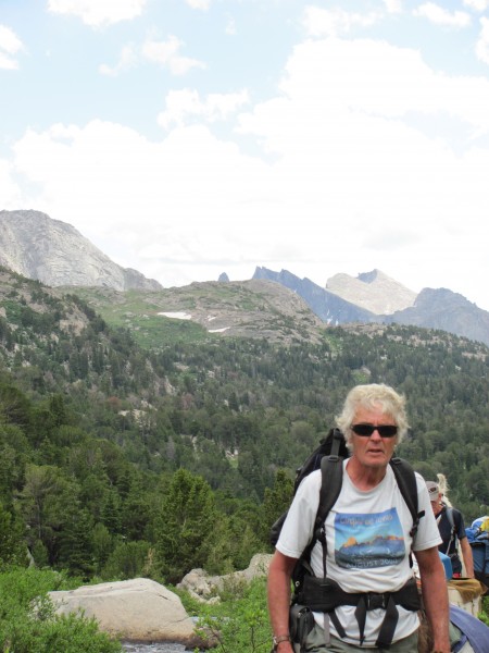 The Guide Book Author Leading the lamas