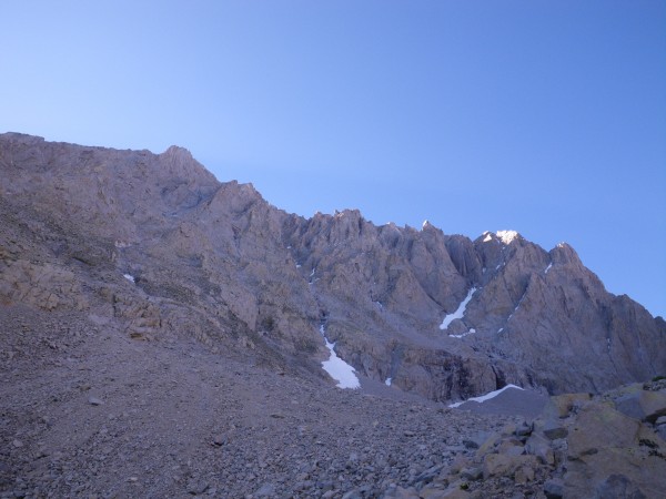 North face of Mt. Williamson .. uh, eeny meeny ..