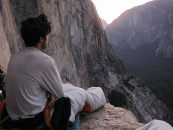 Rise and shine in the AM on El Cap tower