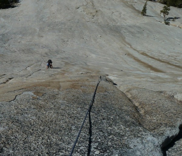 Headed up Werner's Wiggle. Last did it 32 years ago with Bill Frey - i...