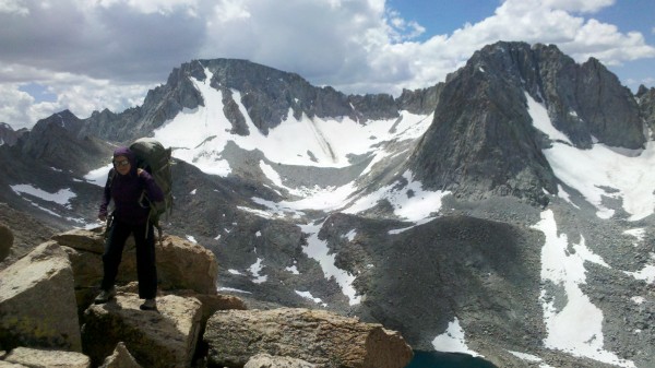 View of Darwin and Mendel from Lamarck Col