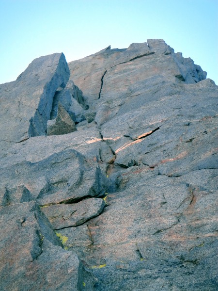 Pitches 9 & 10 of Venusian Blind Arete. I thought the pointy rock to t...