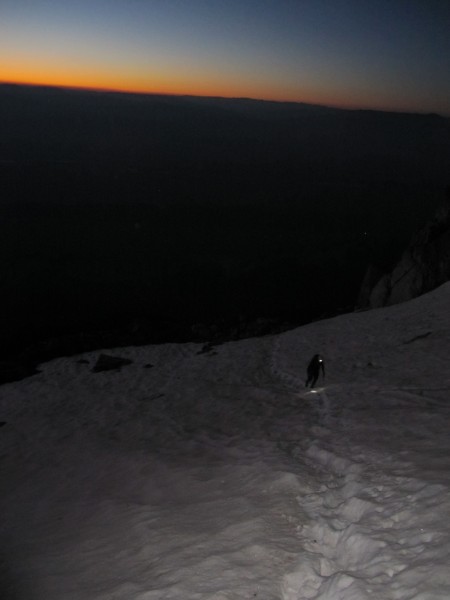 3am start.  The sun was just beginning to rise as we made our way up t...